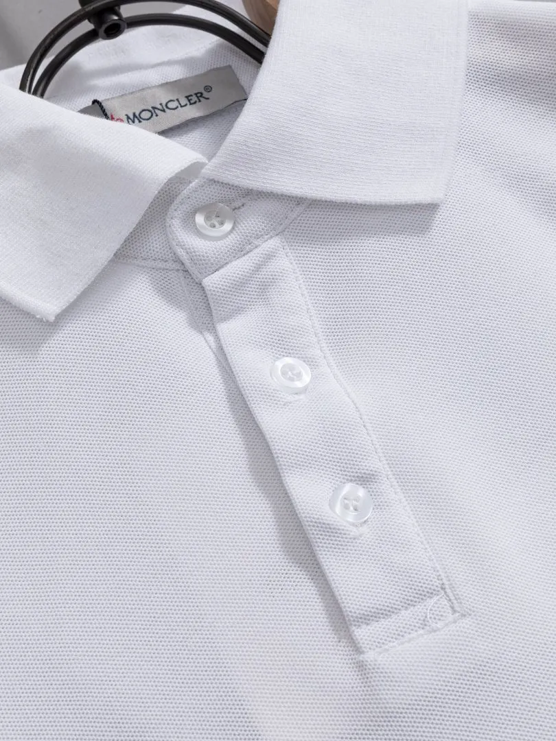 P100✨🔥 [MONCLER ] 2026FW POLO ：Black White Size：S-XXL